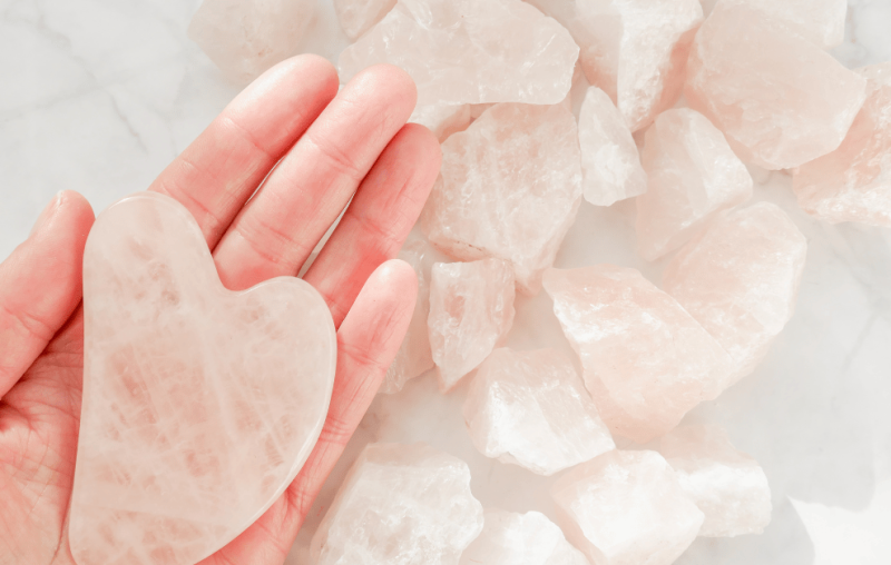 Healing the Skin with Crystals